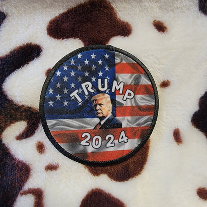 Trump 2024 Hat Patch