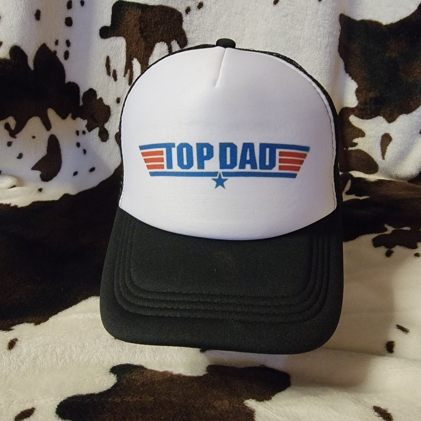 Top Dad Trucker Hat Snapback Foam Cap