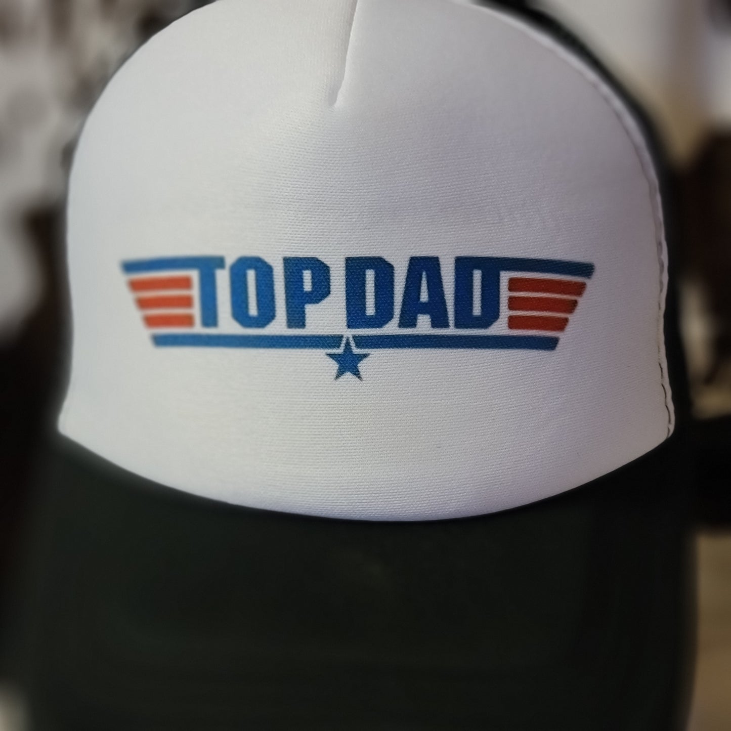 Top Dad Trucker Hat Snapback Foam Cap