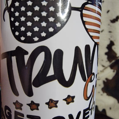 Trump Girl Custom 20oz Skinny Tumbler