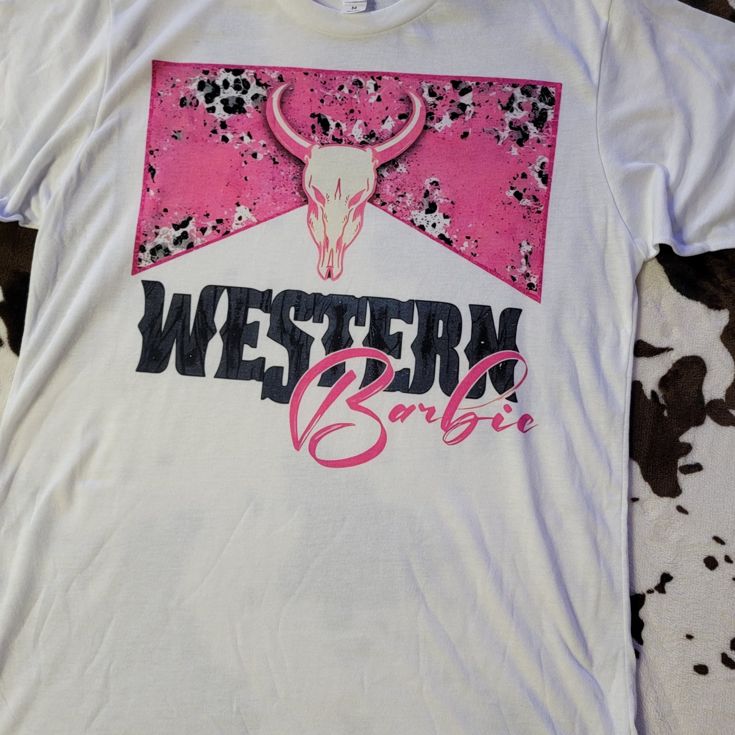 Western Barbie Graphic T-Shirt