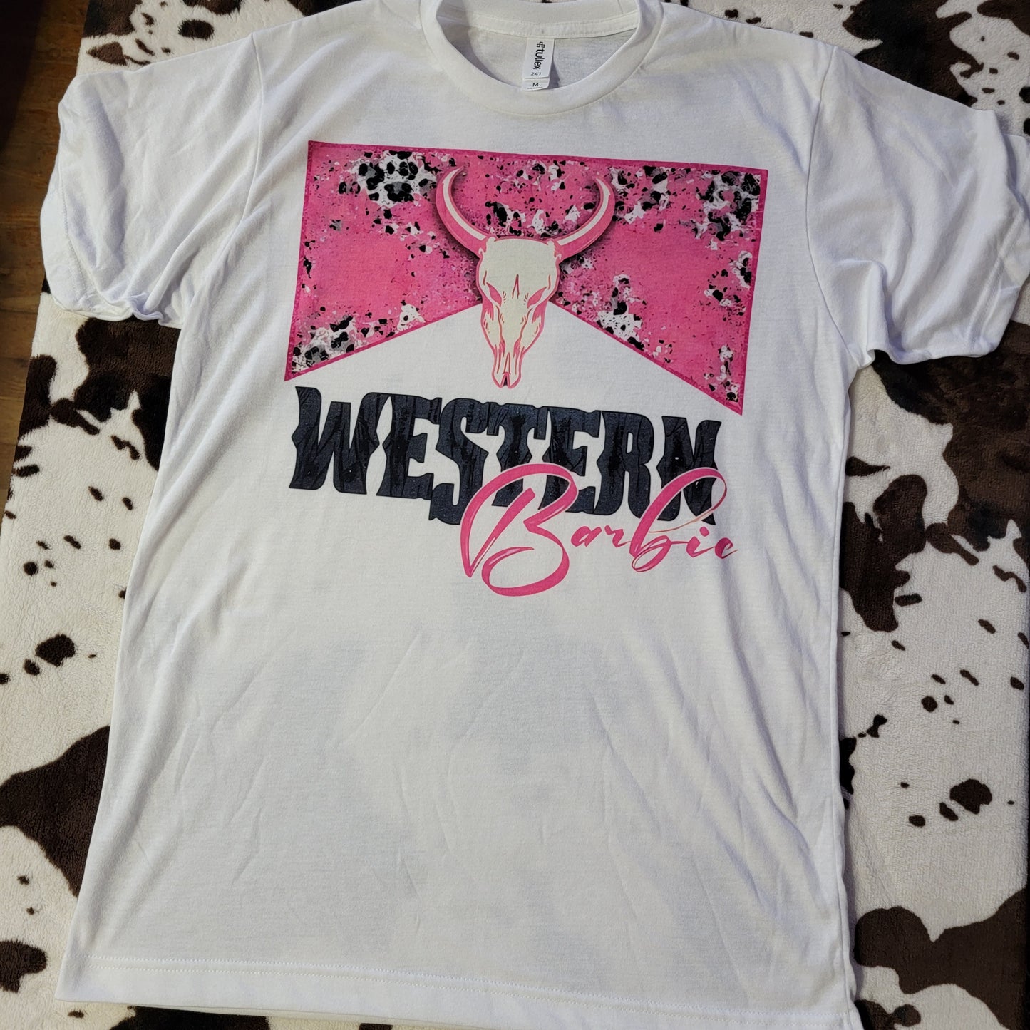 Western Barbie Graphic T-Shirt