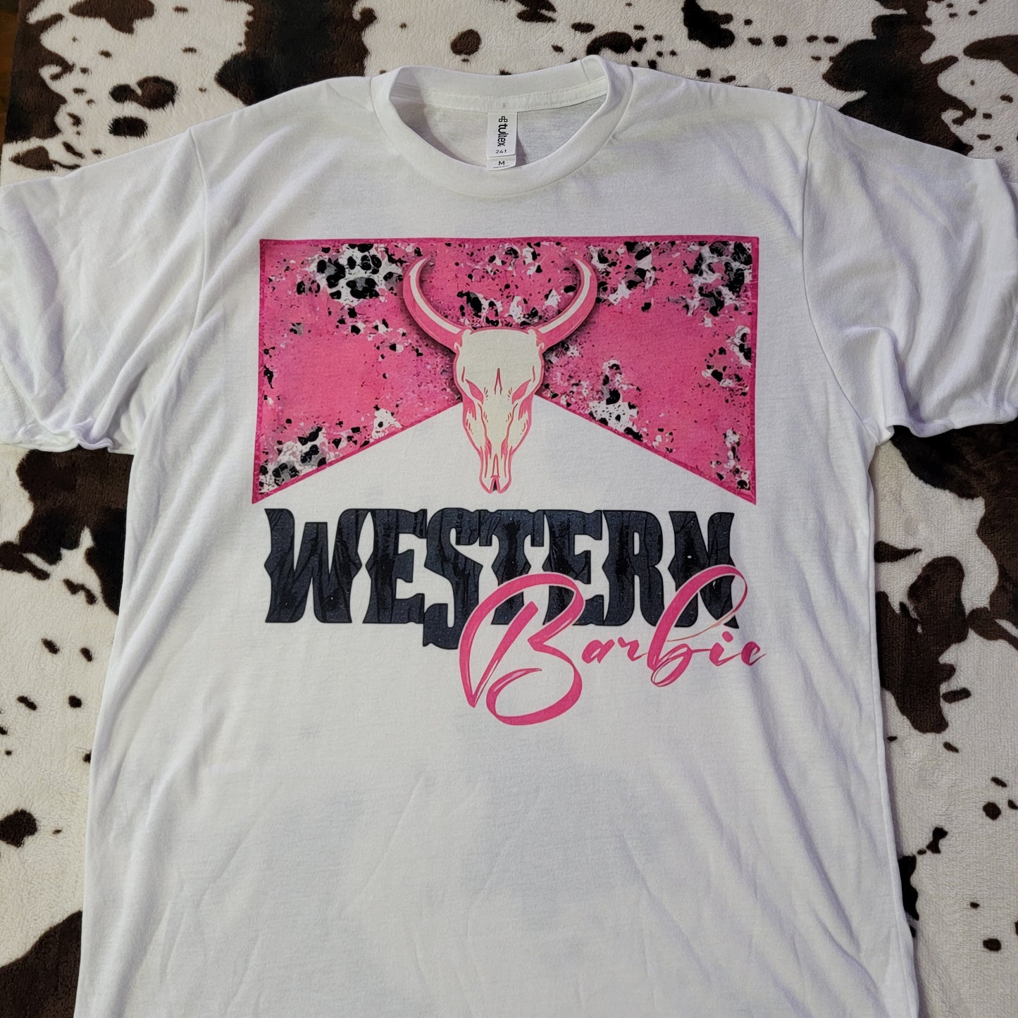 Western Barbie Graphic T-Shirt