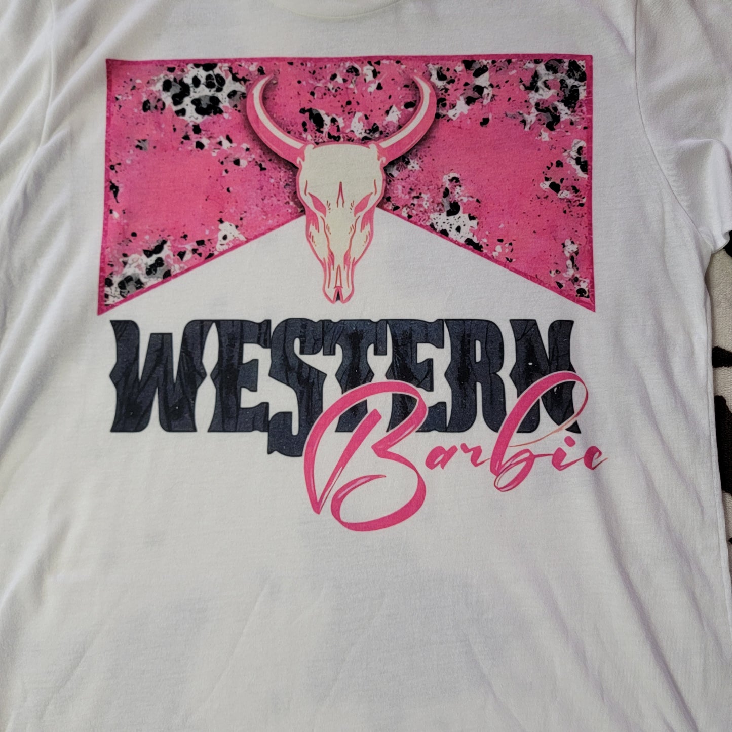 Western Barbie Graphic T-Shirt