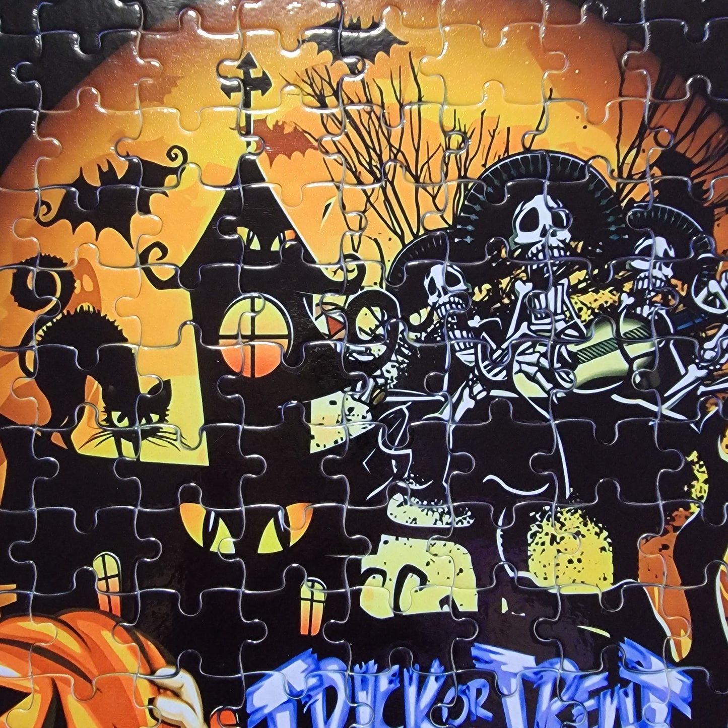 Trick Or Treat Halloween Handmade Jigsaw Puzzle