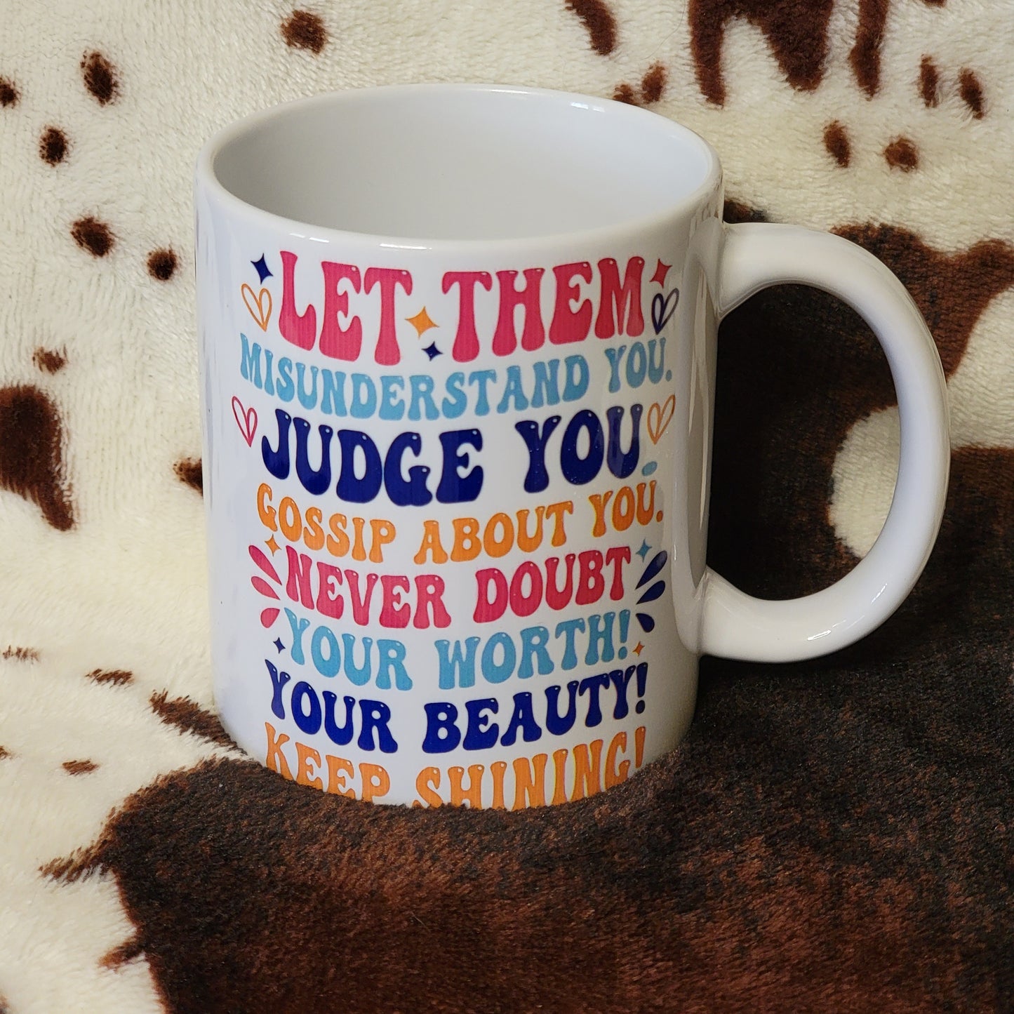 Let Them Quote 11oz Ceramic Coffee Mug