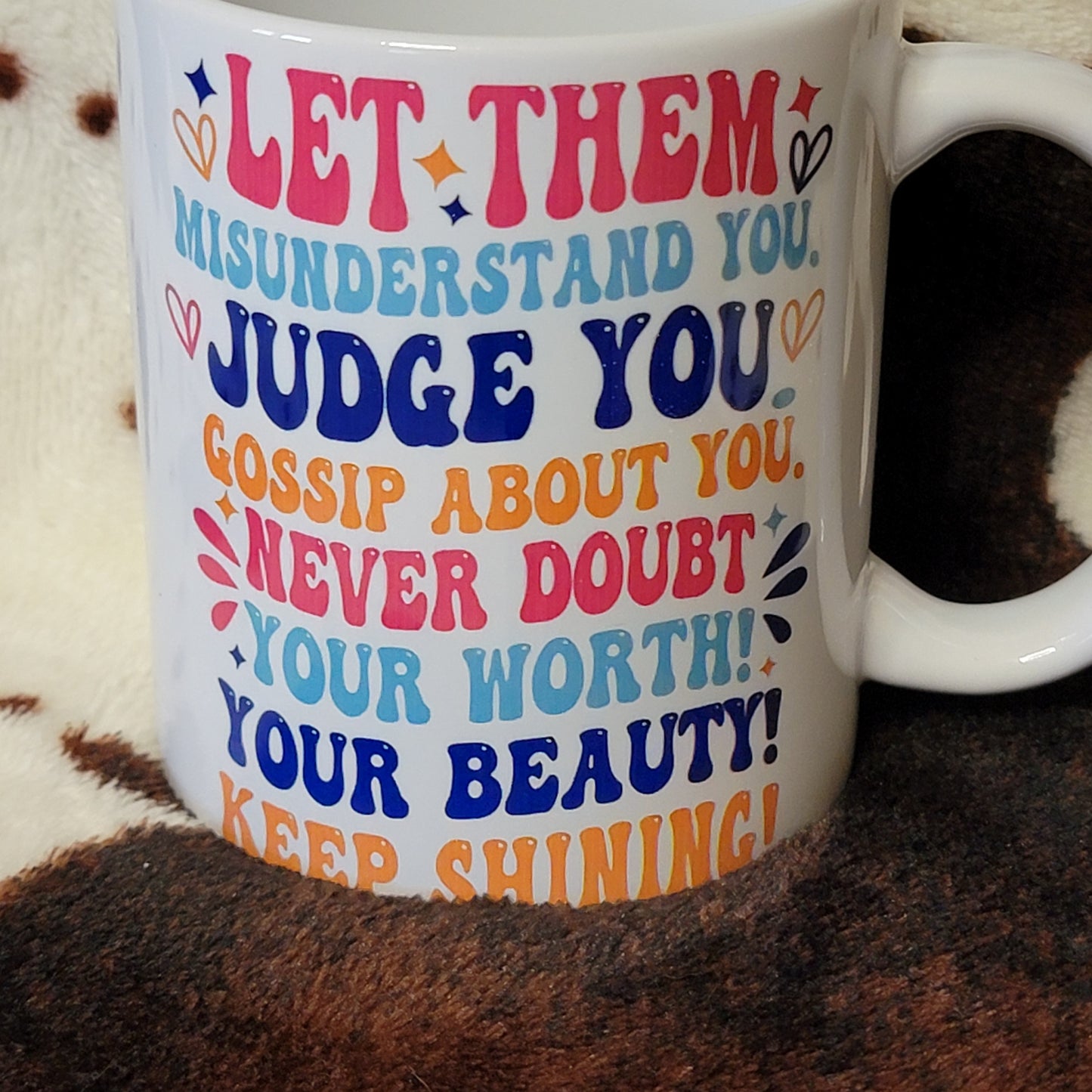 Let Them Quote 11oz Ceramic Coffee Mug