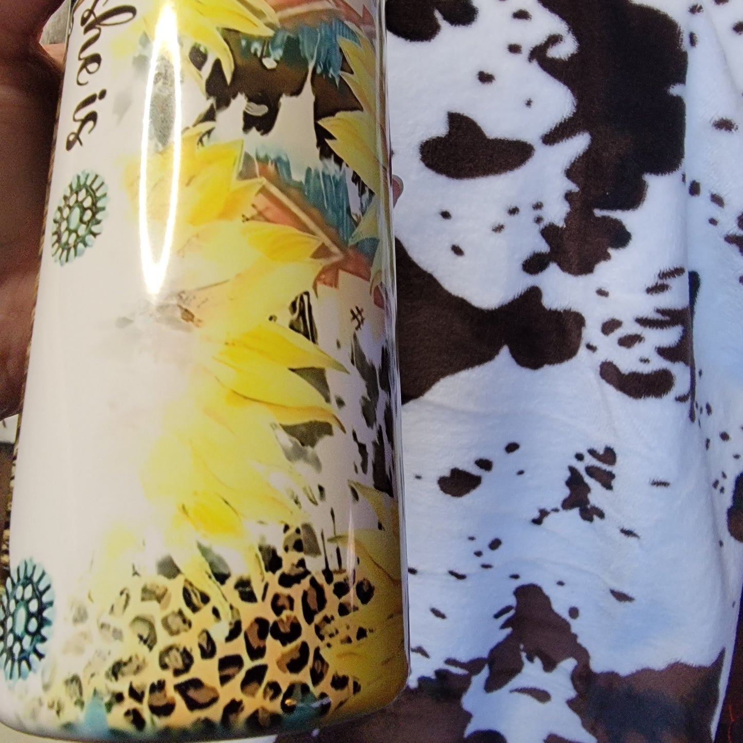 She Is Strong Cross Custom 20oz Skinny Tumbler