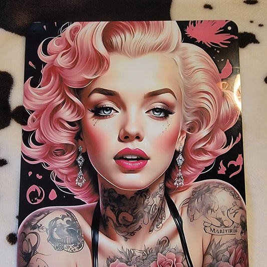 Marilyn Monroe Metal Sign