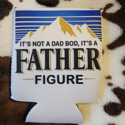 Father Figure Can Cooler Drink Koozie