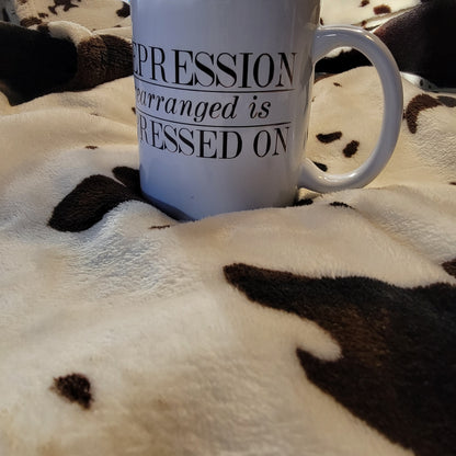 Depression 11oz Ceramic Coffee Mug