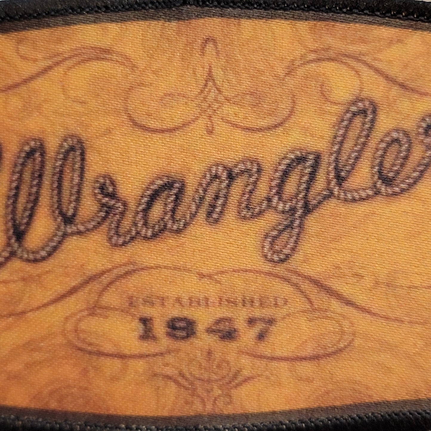 Wrangler Hat Patch