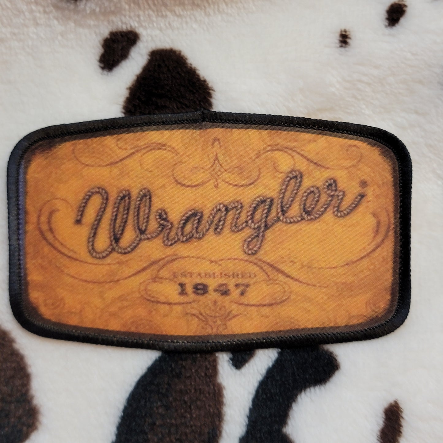 Wrangler Hat Patch