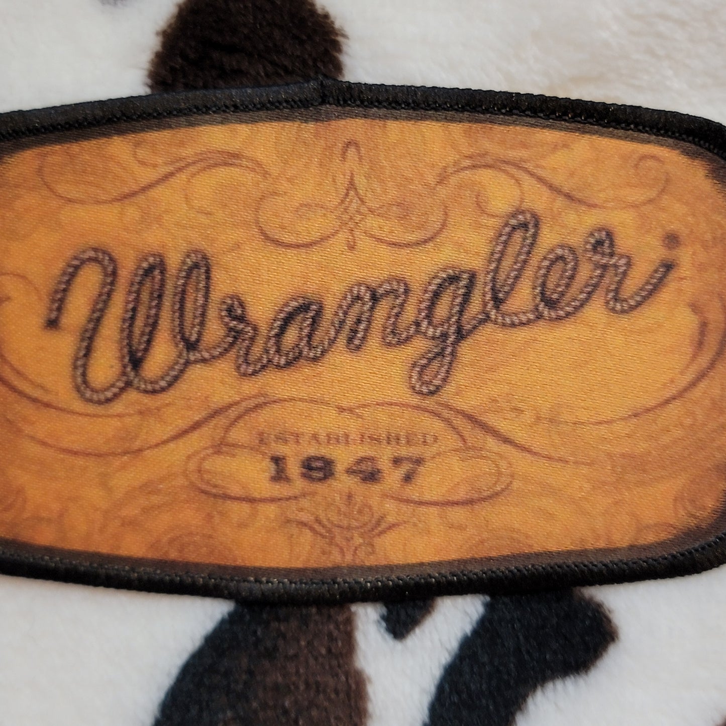 Wrangler Hat Patch