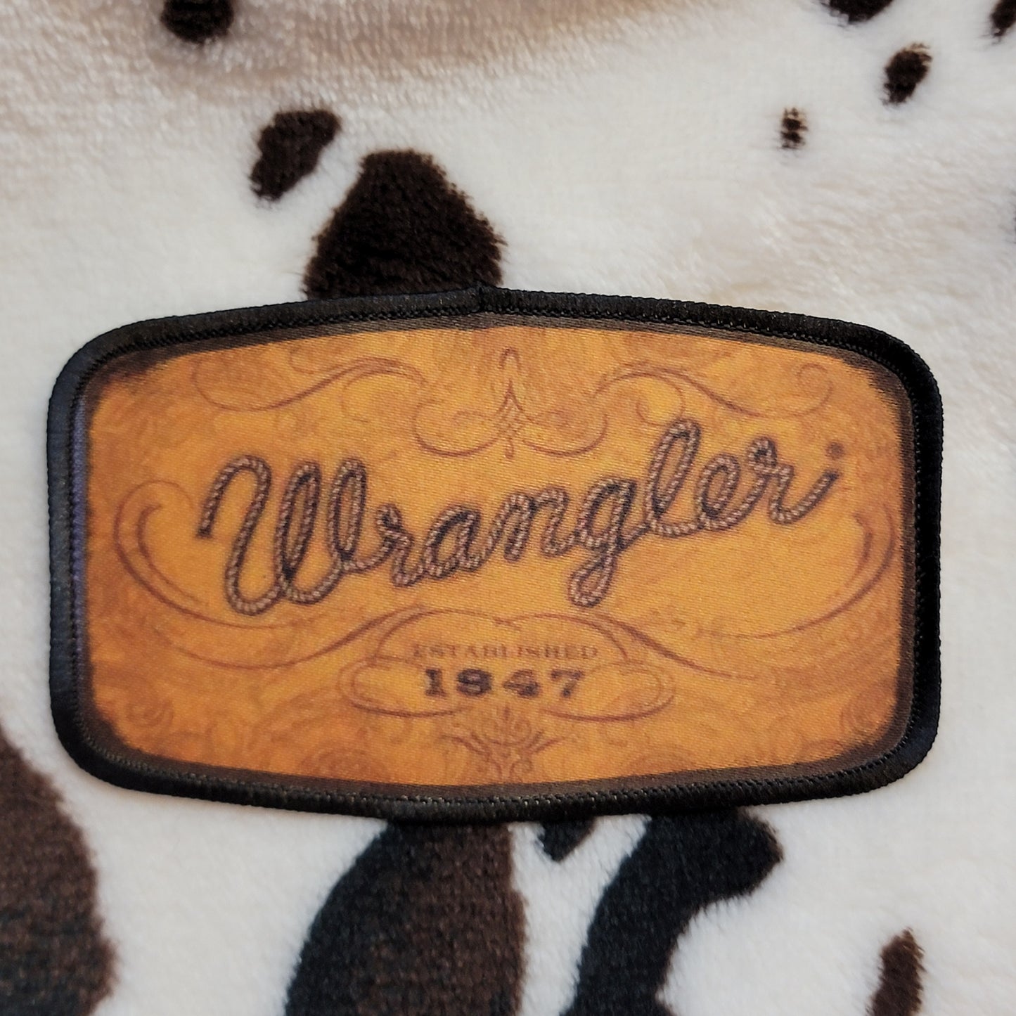 Wrangler Hat Patch