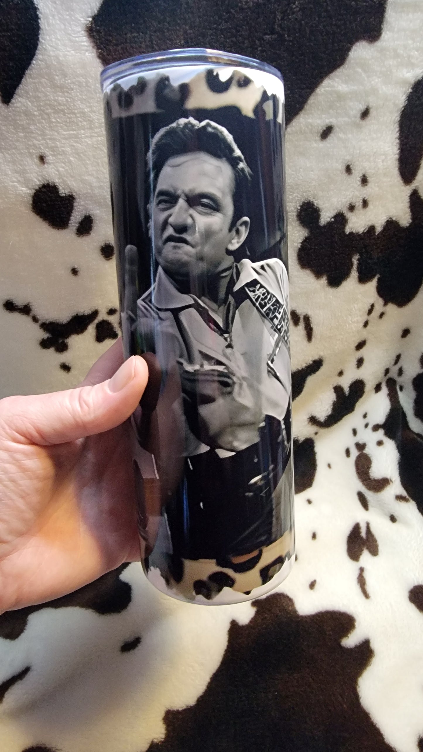 Johnny Cash 20oz Skinny Tumbler