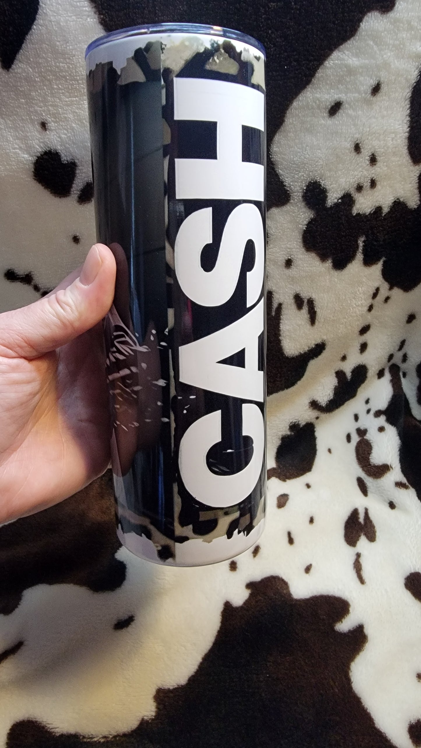 Johnny Cash 20oz Skinny Tumbler