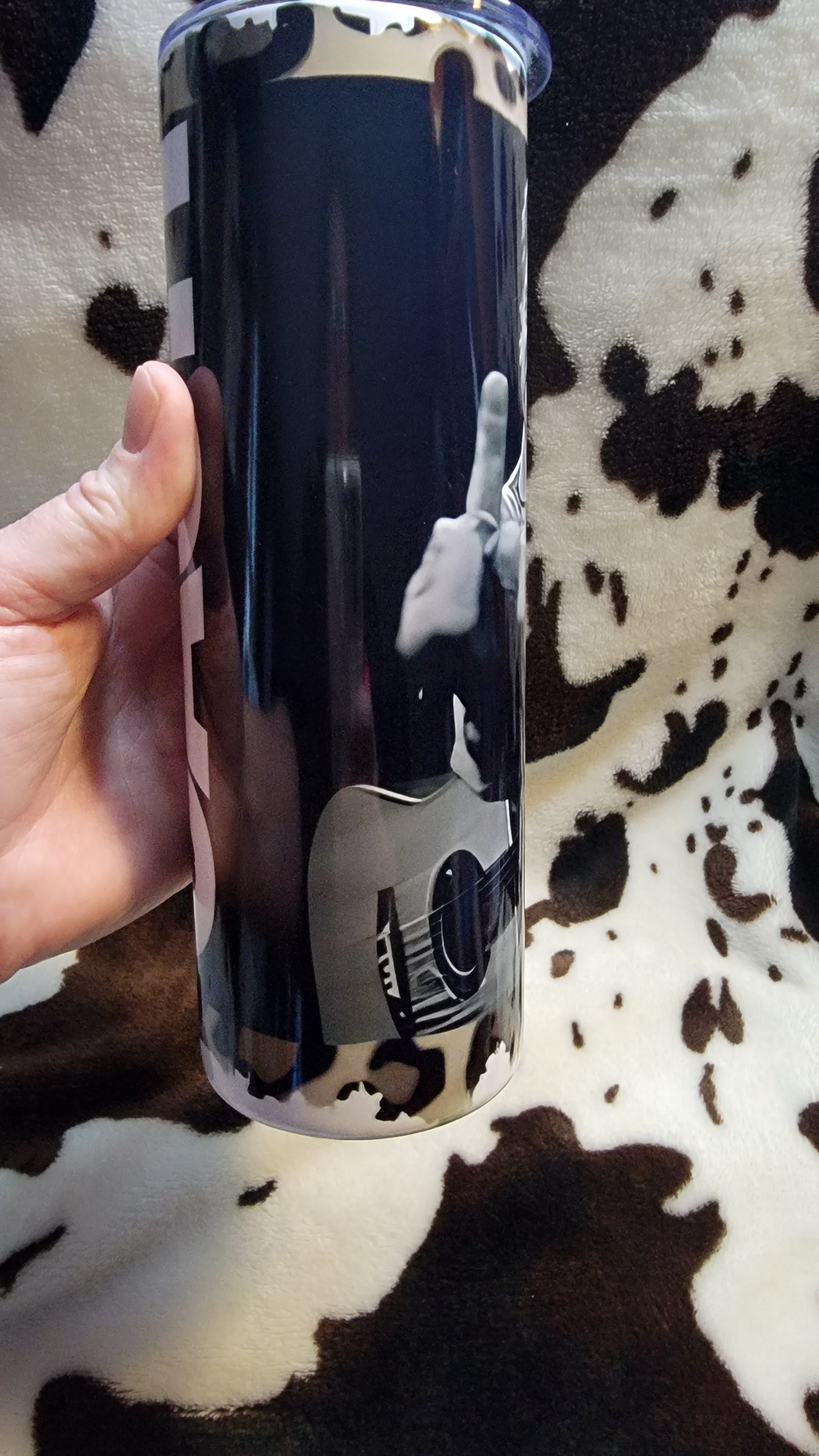 Johnny Cash 20oz Skinny Tumbler