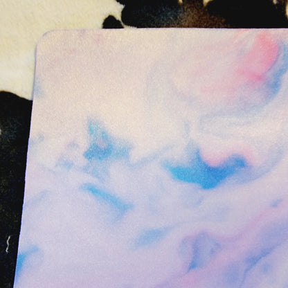 Colorful Watercolor Tie Dye Mouse Pad