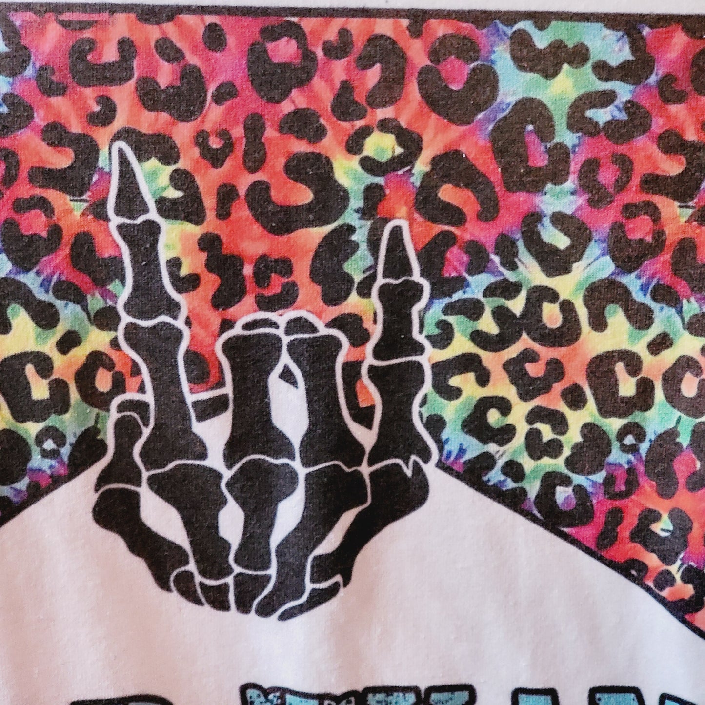 Wild Thang Animal Print Graphic Tee Shirt
