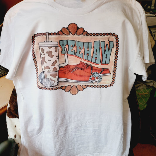 Yew Haw Western Tee Shirt