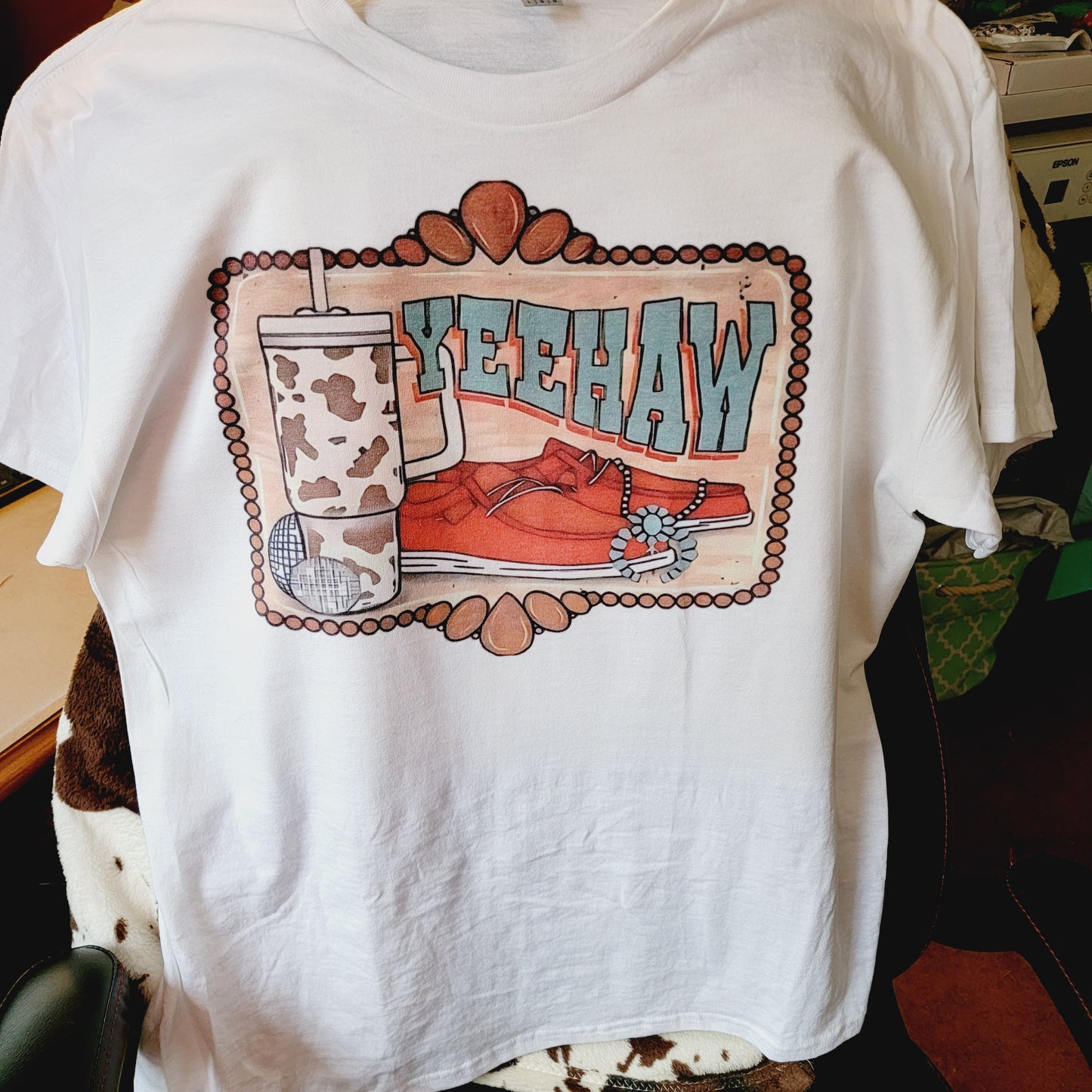Yew Haw Western Tee Shirt