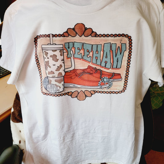 Yew Haw Western Tee Shirt