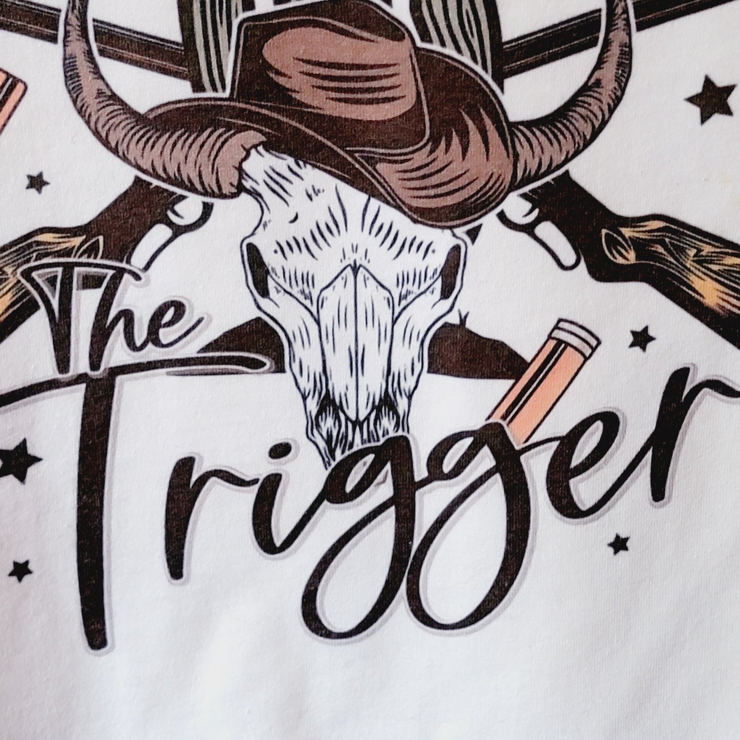 When I Pull The Trigger Western Tee Shirt