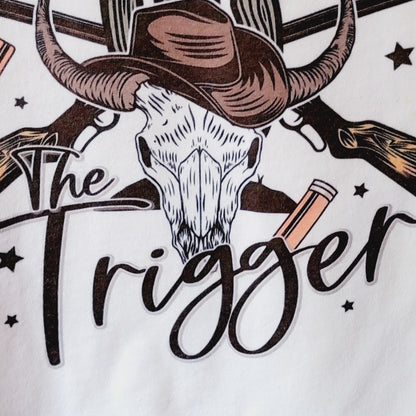 When I Pull The Trigger Western Tee Shirt