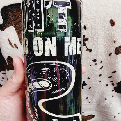 Dont Tread On Me Flag 20oz Skinny Tumbler