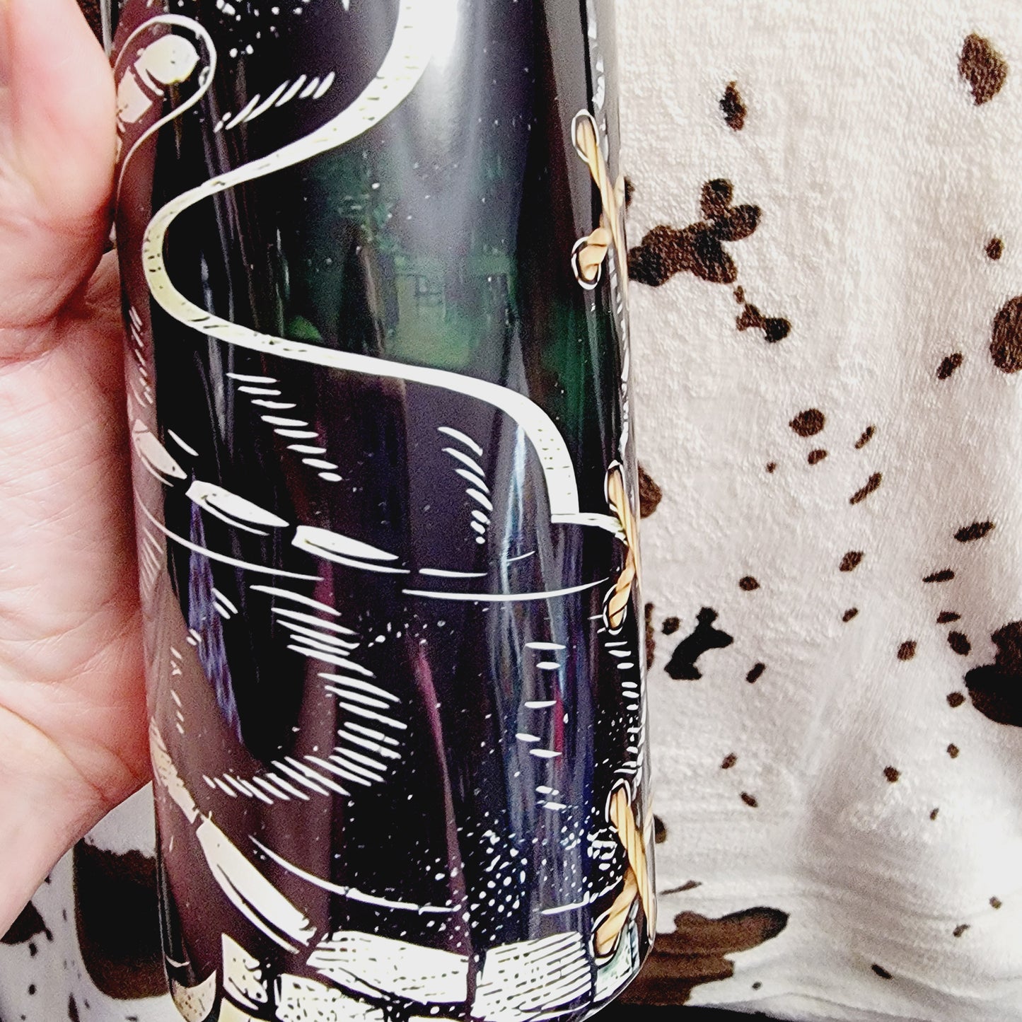 Dont Tread On Me Flag 20oz Skinny Tumbler