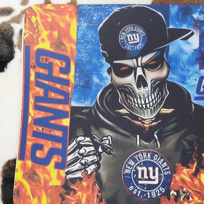New York Giants Skull Mouse Pad