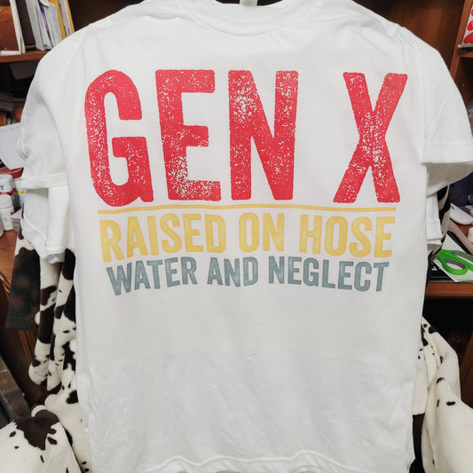 GenX Water Hose and Neglect Graphic T-Shirt