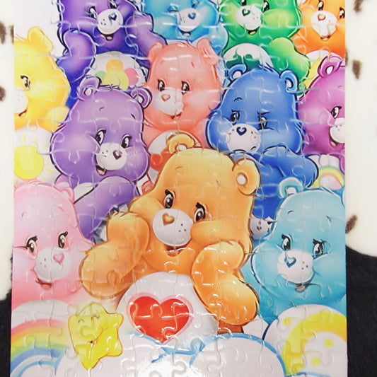 Care Bears 120 PC Handmade Jigsaw Puzzle