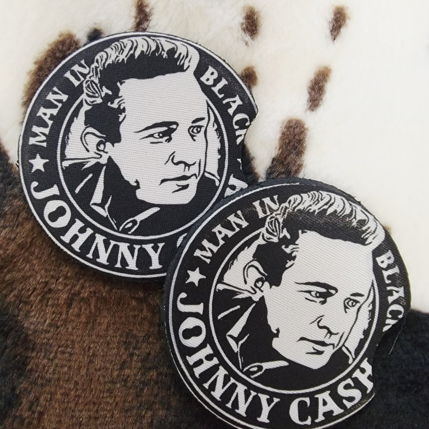 Johnny Cash Neoprene Car Coasters
