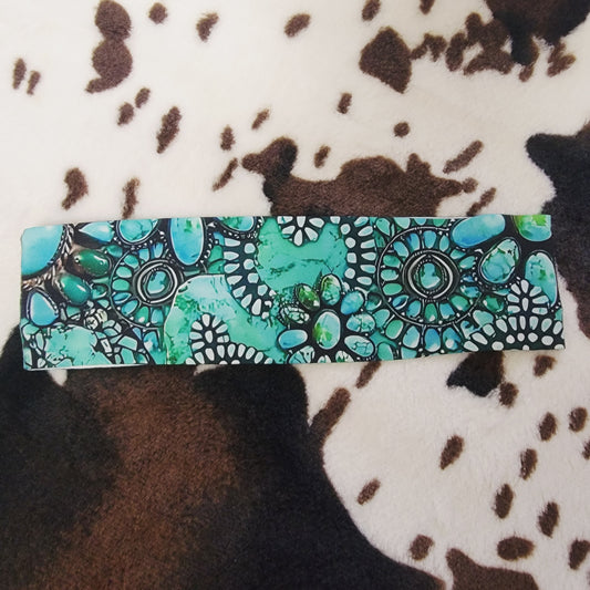 Turquoise Stone Yoga Headband
