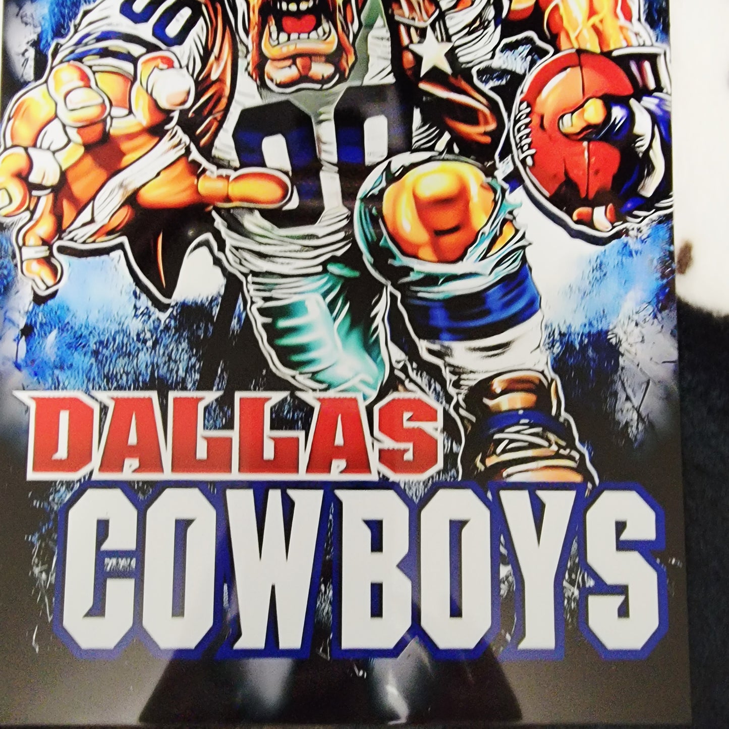Dallas Cowboys Football Sports Metal Sign