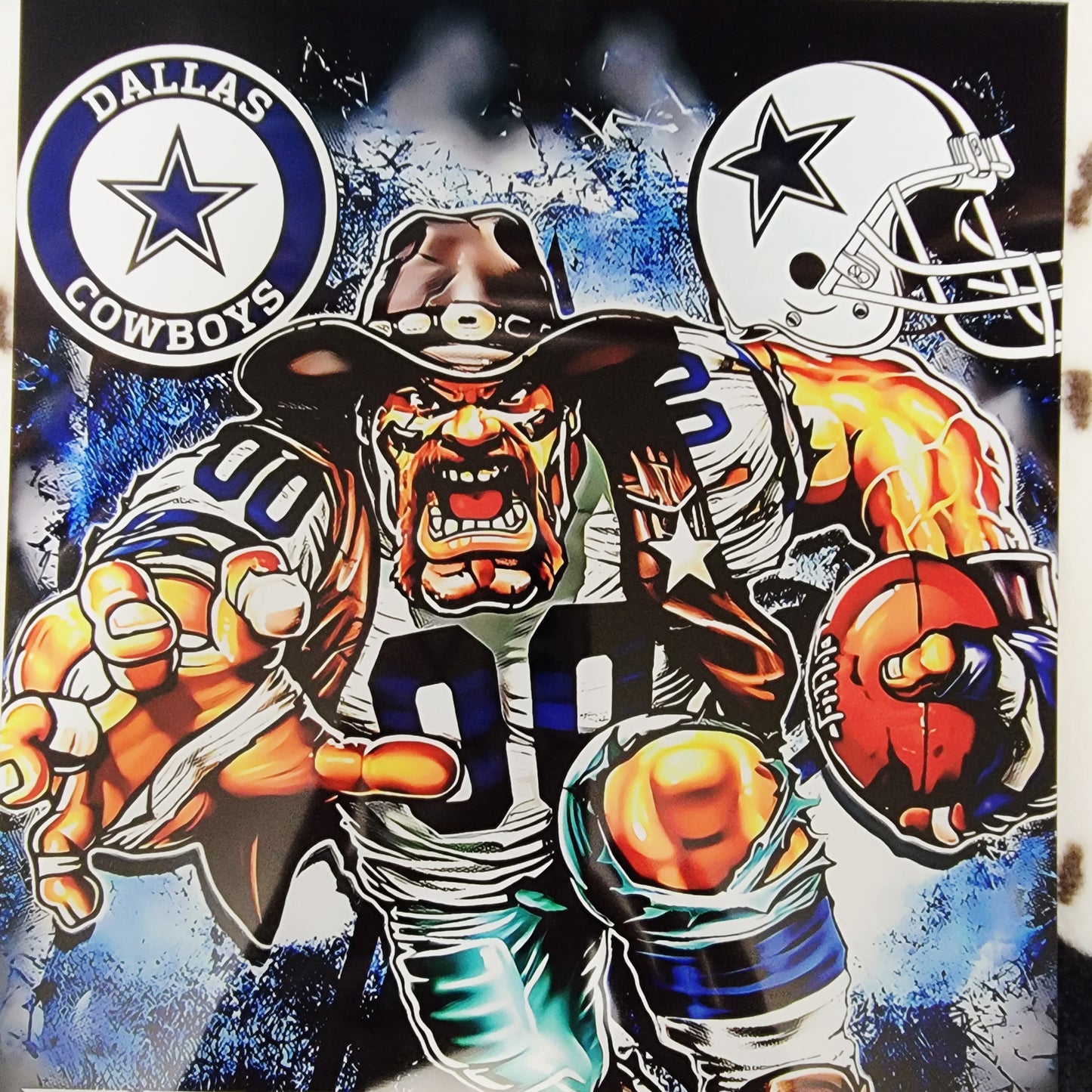 Dallas Cowboys Football Sports Metal Sign