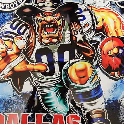 Dallas Cowboys Football Sports Metal Sign