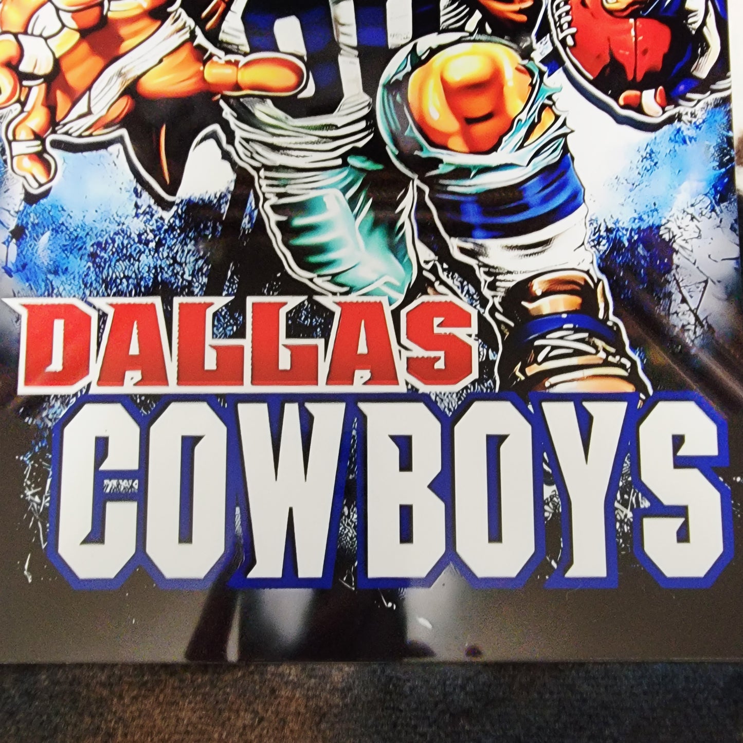 Dallas Cowboys Football Sports Metal Sign