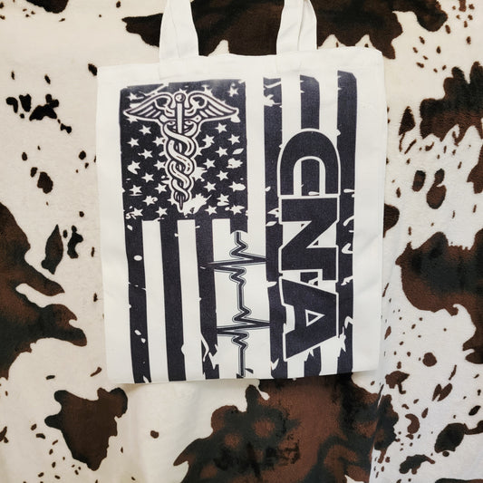 CNA Flag Canvas Tote Bag