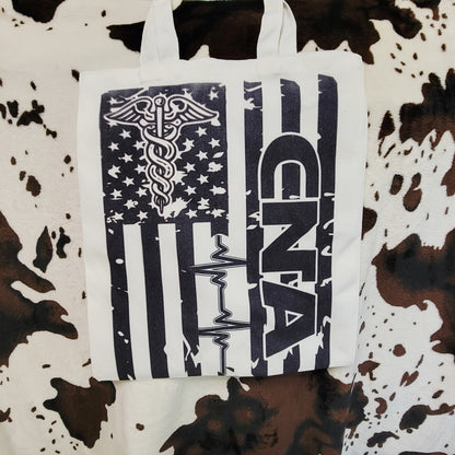 CNA Flag Canvas Tote Bag