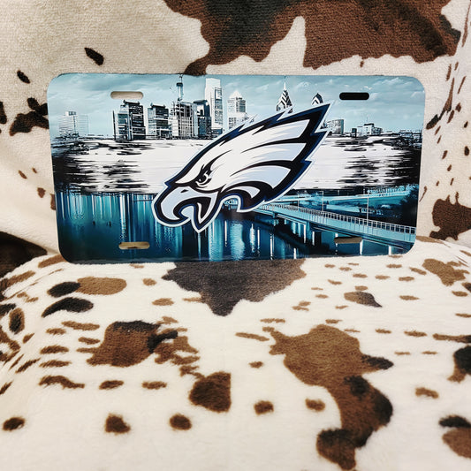 Philadelphia Eagles Football Car Tag License Plate