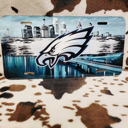 Philadelphia Eagles Football Car Tag License Plate