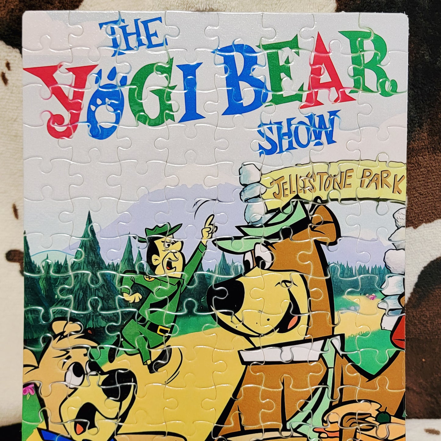 Yogi Bear 120 PC Handmade Jigsaw Puzzle