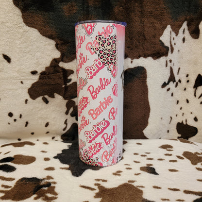 Barbie Animal Print 20oz Skinny Tumbler