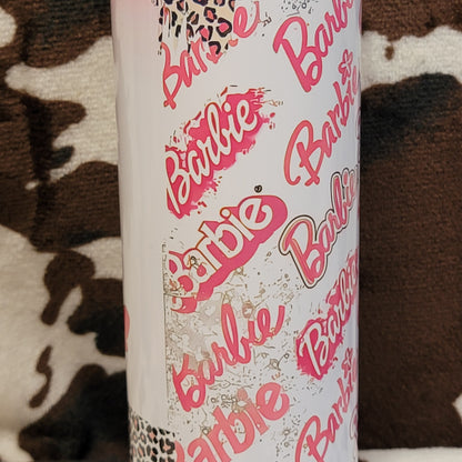 Barbie Animal Print 20oz Skinny Tumbler