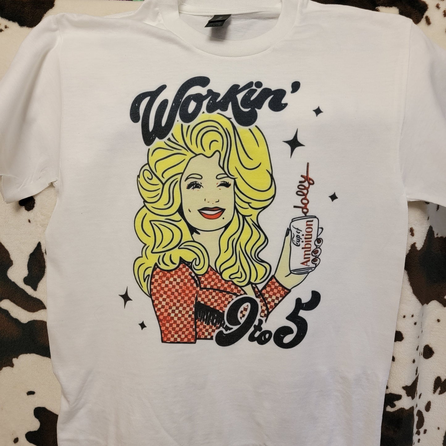 Working 9 to 5 Dolly Western Graphic T-Shirt