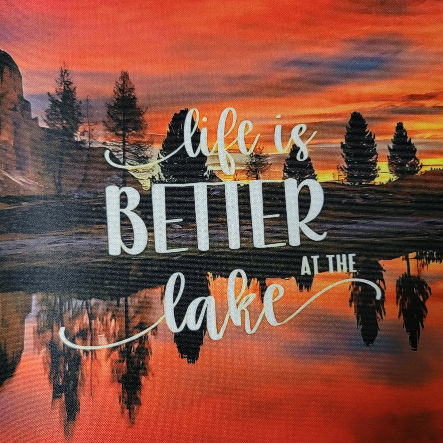Life is Better At The Lake Mouse Pad