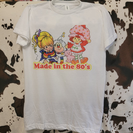 Made In The 80s White Graphic T-Shirt